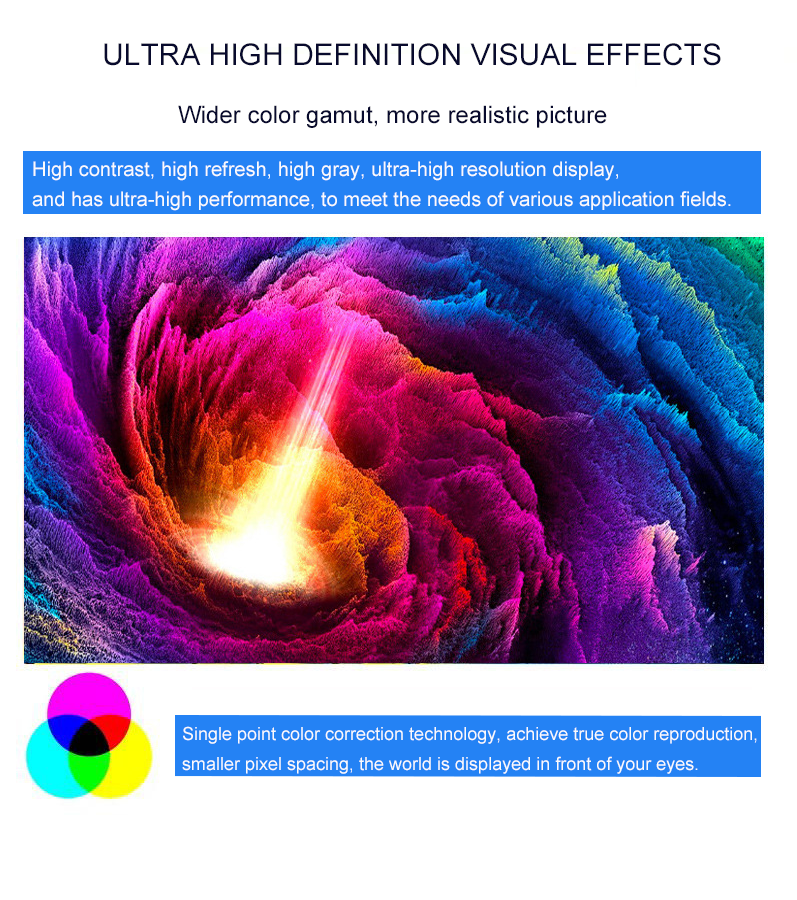 Preferred LED Indoor Full-color Screen - COB High-definition Small-pitch (16:9), Cabinet Size: 600 * 337.5mm, Unlock the Ultra-clear Visual Feast in Indoor Spaces (Price for reference) - Image 10